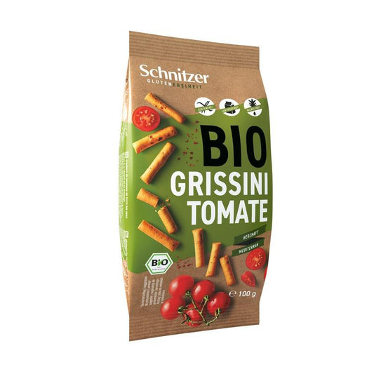 Palitos Grissini sabor Pizza Sin gluten Schnitzer 100 g