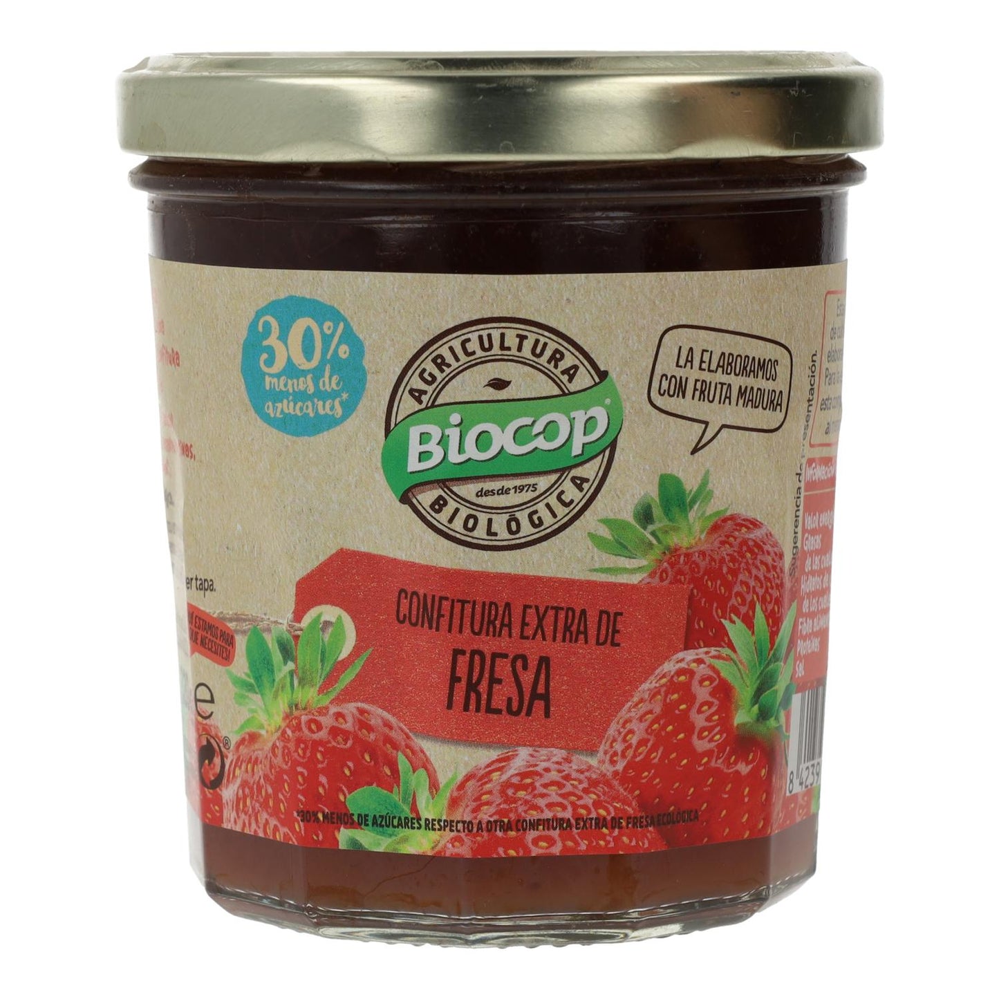 Confitura Extra de Fresa Biocop 320g