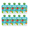 Pack 10 uds Pouches Fruta Variada Ecológico Smileat 100 g