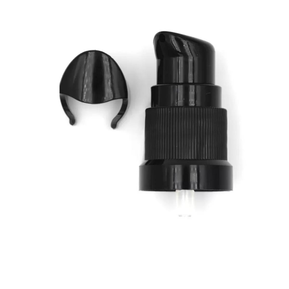 Cabezal dispensador negro de rosca, 18 mm. Camassia