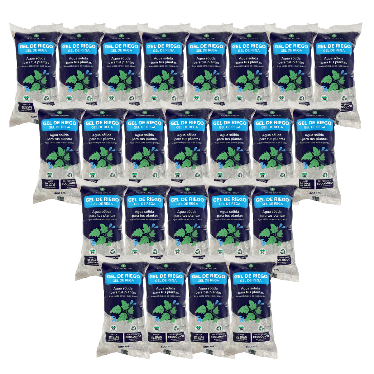 Pack 24 x Gel de Riego Planeta Huerto 400 ml