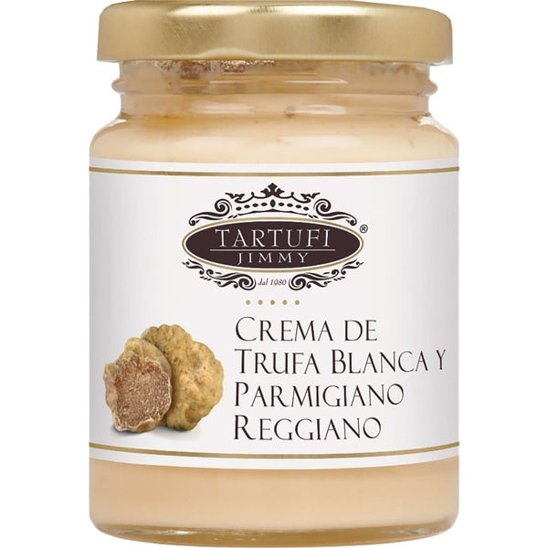 Crema de Trufa Blanca y Parmigiano Reggiano Tartufi Jimmy 90g