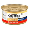 GOURMET GOLD Mousse Comida húmeda Buey 85 g