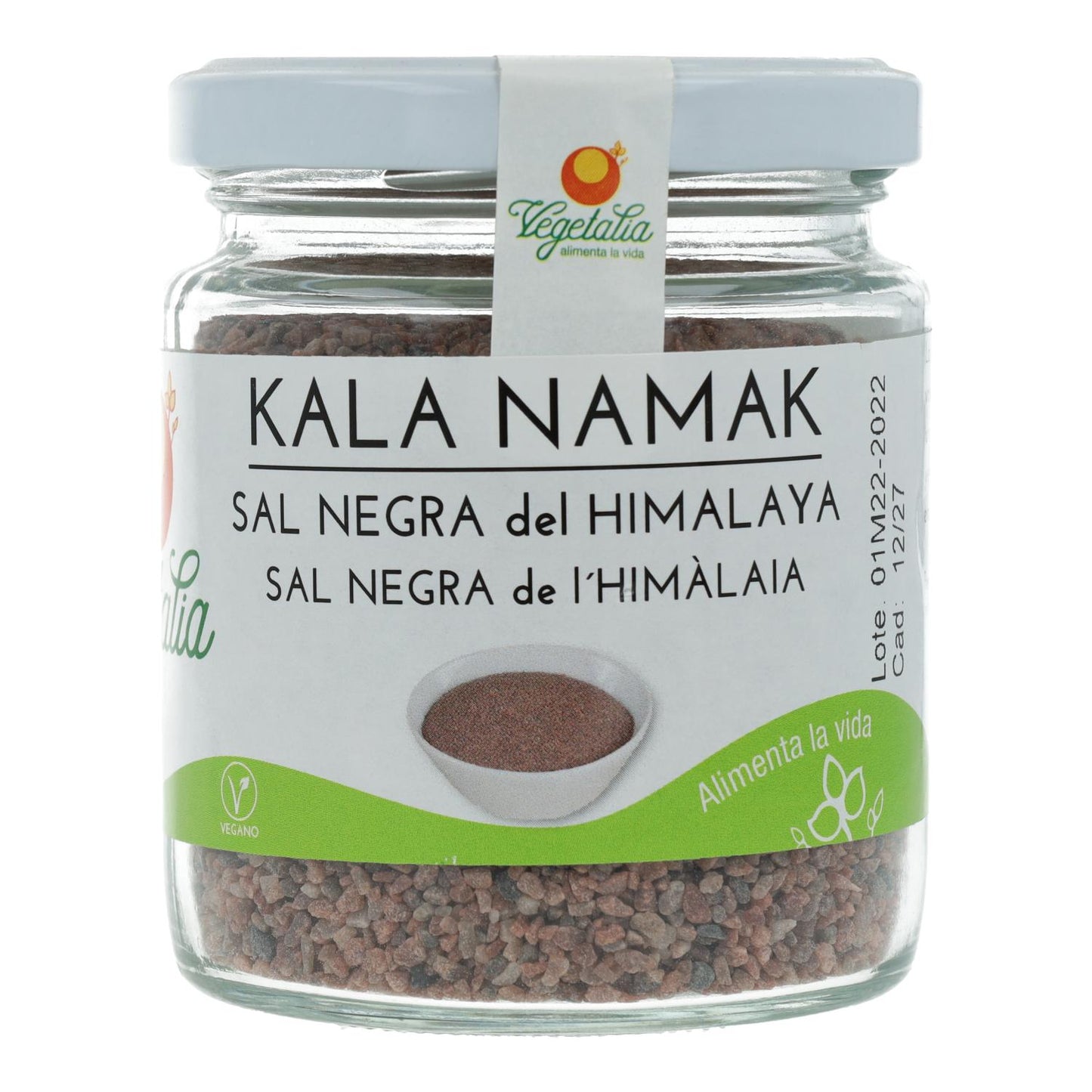 Sal del Himalaya Negra (Kala Nmak) Vegetalia 220 g