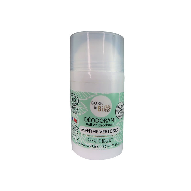 Desodorante Menta Verde Orgánico Born to Bio 50 ml