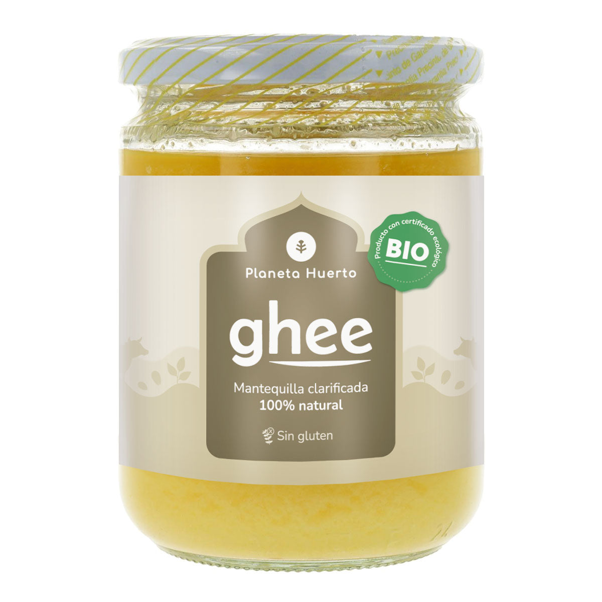 Ghee mantequilla clarificada ECO Planeta Huerto 500 g