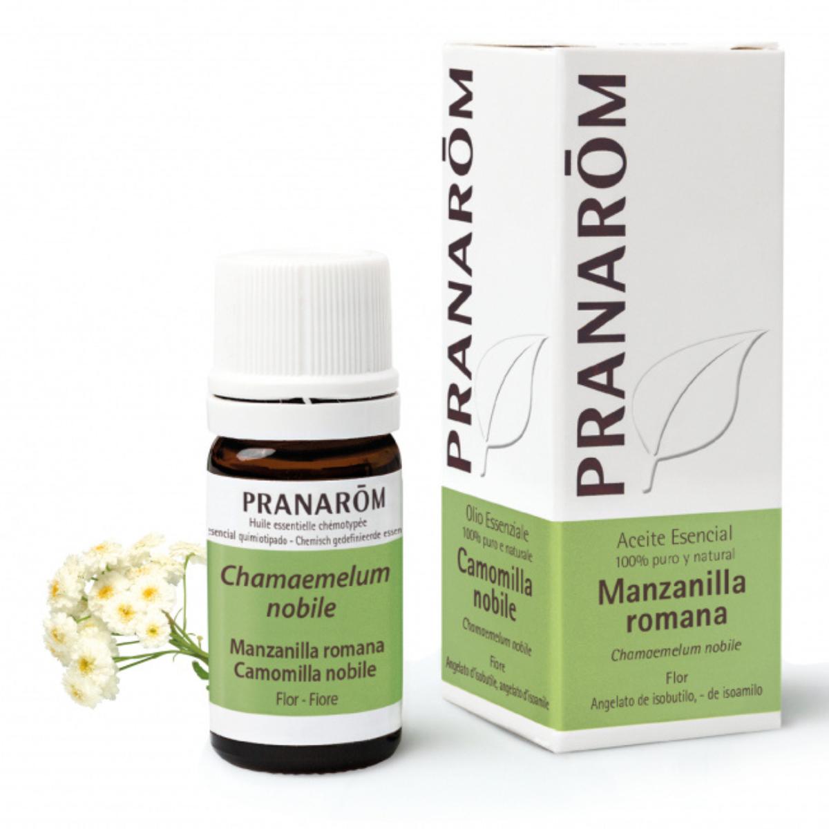 Aceite esencial manzanilla romana, Pranarôm 5 ml