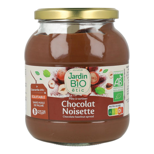 Crema De Cacao Con Avellanas Sin Aceite De Palma Jardin Bio 350 g