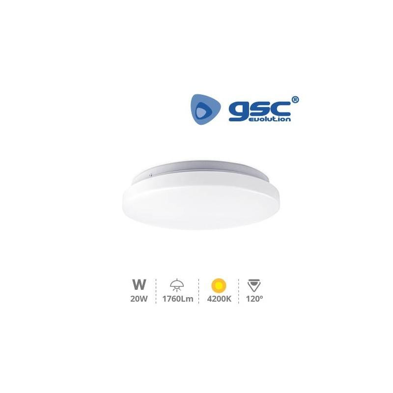 Plafón redondo de techo LED Mond GSC