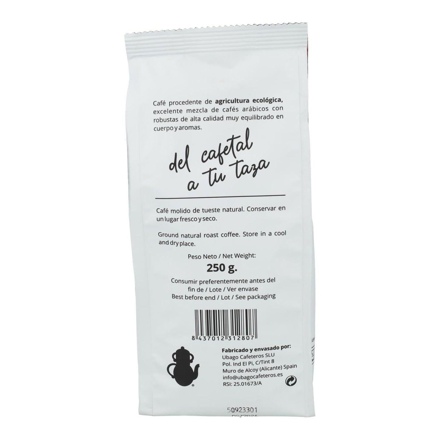 Café intenso molido Mascaf 250 g
