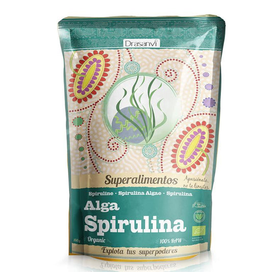 Alga Spirulina Bio Doypack150 Gr Superalimentos Drasanvi