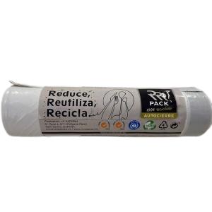 Bolsa basura Reciclada AR. Blanca 20L 20uds