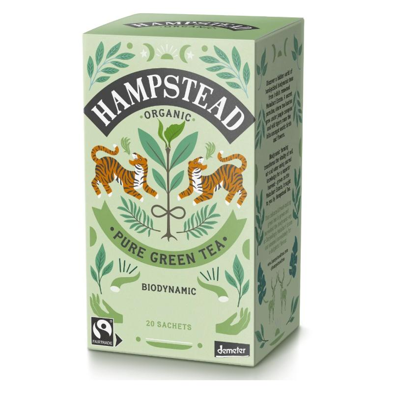 Té Verde puro Hamstead 20 bolsitas
