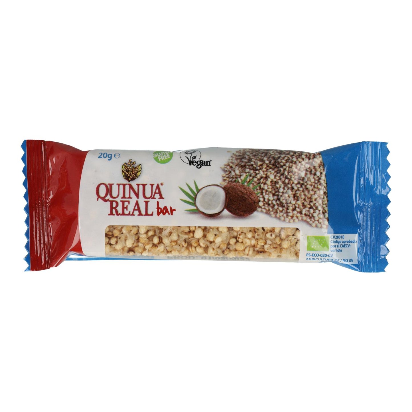 Barrita de quinoa real y coco Quinua Real 20 g