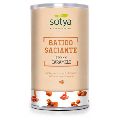 SOTYA Batido saciante sabor toffee caramelo 550 gr