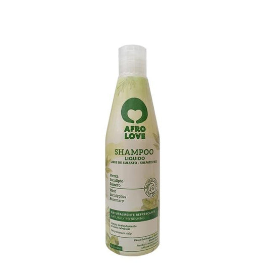 Afro Love Shampoo Menta Romero