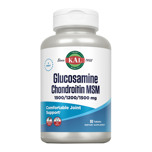 Glucosamina/Condroitina/MSM Kal, 90 comprimidos