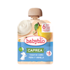 Pouch Yogur de leche de Cabra, Pera y Vainilla (a partir de 6 meses) babybio 85g