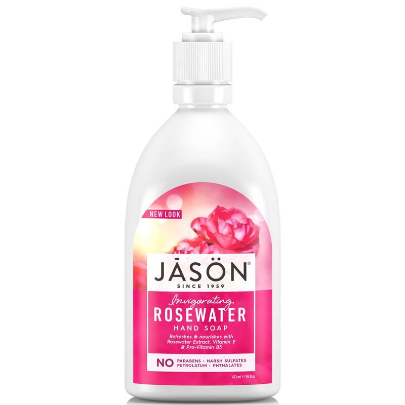 Gel de manos agua de rosas Jason 473 ml