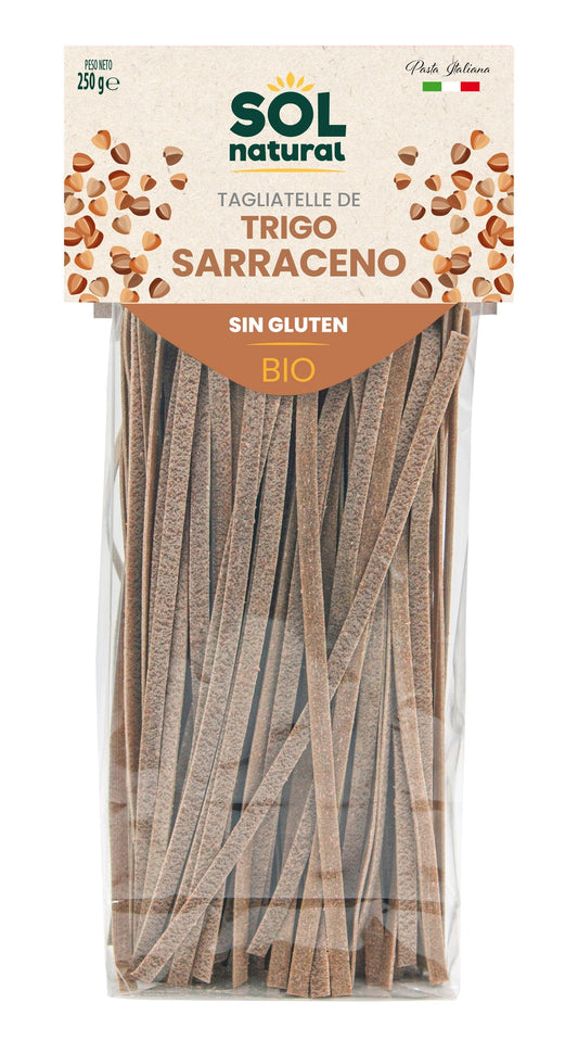 Tagliatelle de trigo sarraceno sin gluten 250g BIO