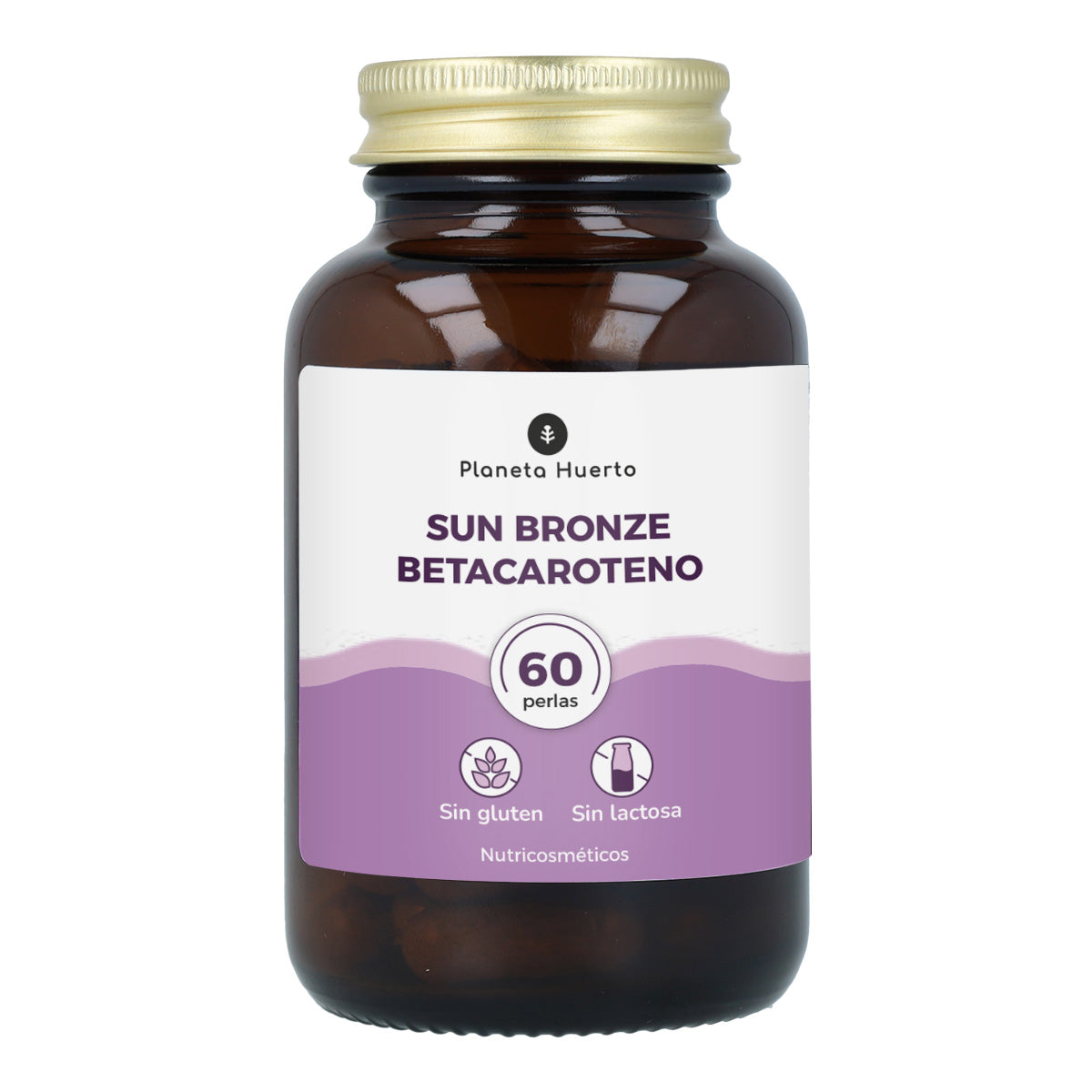 Pack 3x Sun bronze betacaroteno Planeta Huerto 60 perlas