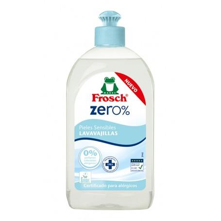 Lavavajillas piel sensible Frosch Zero 500 ml