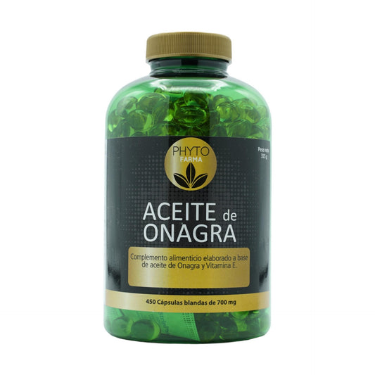 PERLAS aceite de onagra 450 cápsulas blandas de 700 mg PHYTOFARMA