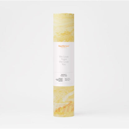 Esterilla para Yoga, Pilates y fitness  EquIIIbrIum Esterilla Infinity Saffron