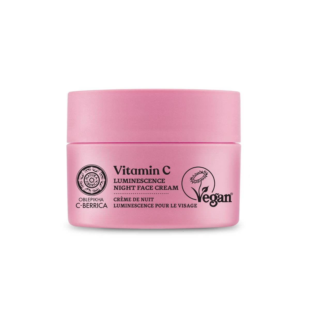 Crema facial iluminadora 2 en 1 para el cuidado diario, Natura Siberica 50 ml