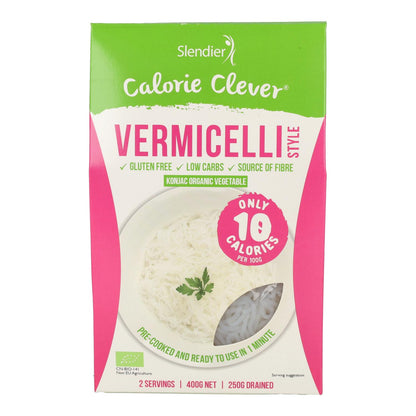 Fideos Vermicelli Cabello de ángel de Konjac bio Slendier 250 g