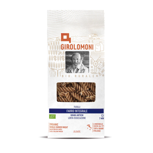 Fusilli espelta integral bio Girolomoni 500g