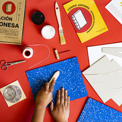 Kit Encuadernación Japonesa Constelaciones