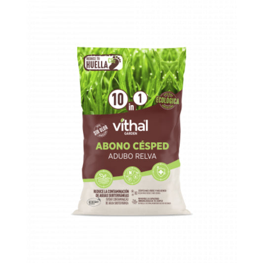 Abono Césped 10 en 1 Eco 10 Kg Vithal Garden