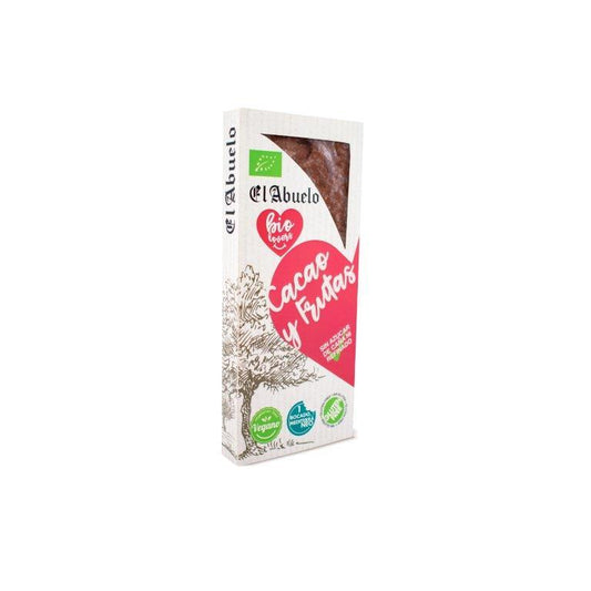 Turrón Cacao y Frutas ECO El Abuelo, 200 g