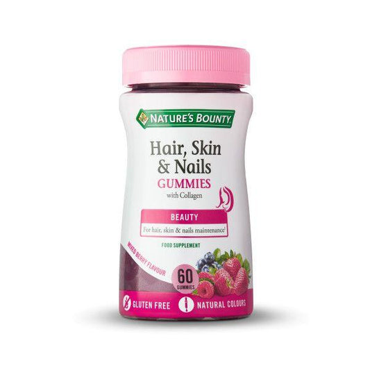 Pelo, piel y uñas 60 gominolas Nature's Bounty