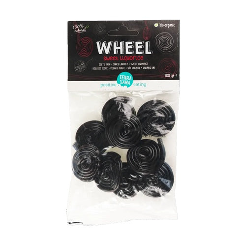 Wheel Regaliz dulce 100 g Terrasana