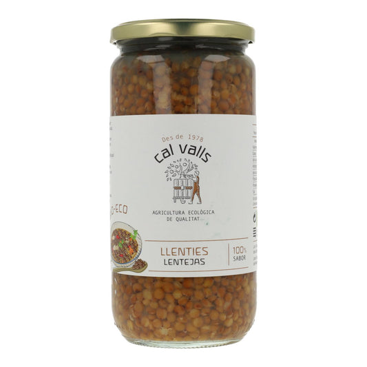 Lentejas cocidas ECO Cal Valls 250 g