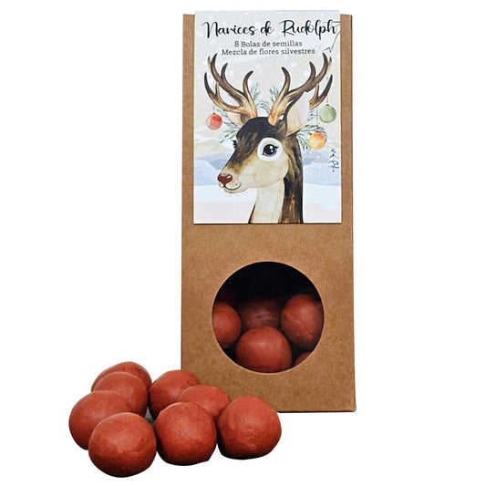 Bolas de semillas Narices de Rudolph, Garden Pocket