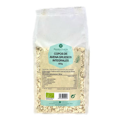 Copos de Avena integrales gruesos ECO Planeta Huerto