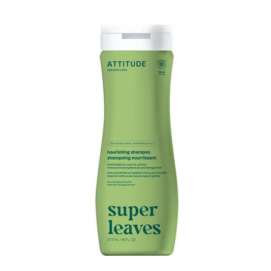 Super leaves Champú Nutritivo Nourishing Attitude 473 ml