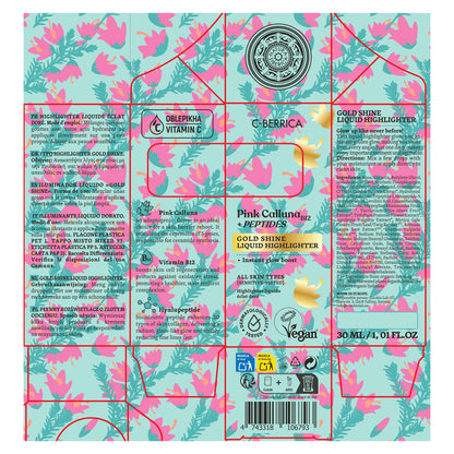 Iluminador Líquido «Gold Shine» Natura Siberica 30 ml