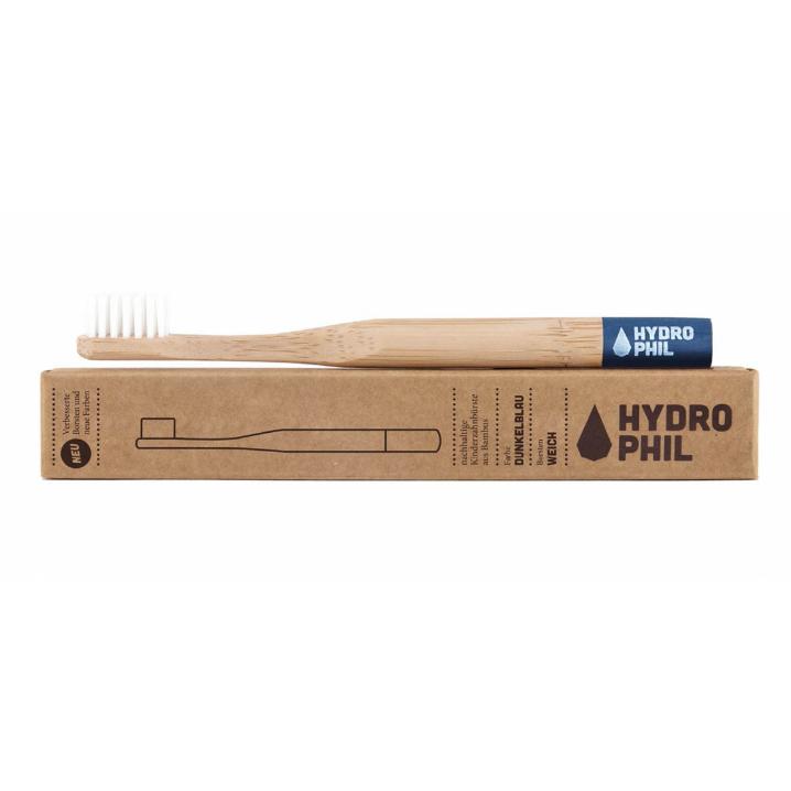 Cepillo de dientes niños, bambú/nylon, blando Hydrophil