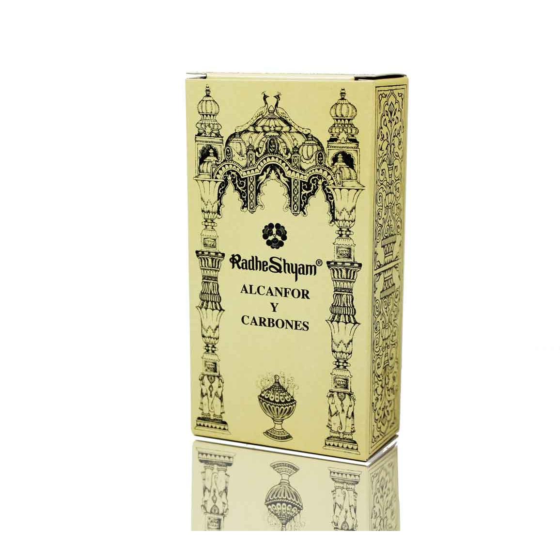 Incienso Alcanfor Y Carbones 100 Gr Radhe