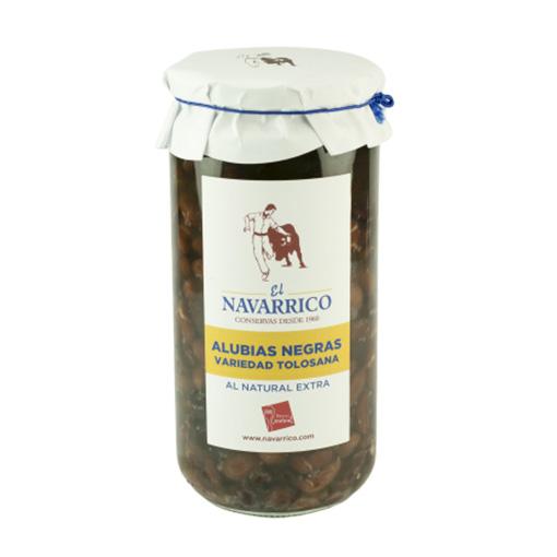 Alubias Negra variedad Tolosanas El Navarrico 720 ml