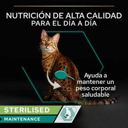 Pro Plan Gato Adulto Sterilised  Maintenance Terrina con atún y salmón Purina lata 12 x 85 g