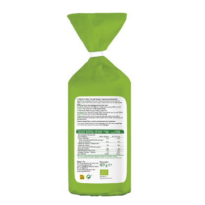 Tortitas de Arroz y Maíz con Manzana y Canela El Granero, 127g