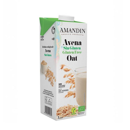 Bebida de Avena Sin Gluten Bio Amandin 1L