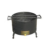 Barbacoa negro mate  ø 39 cm