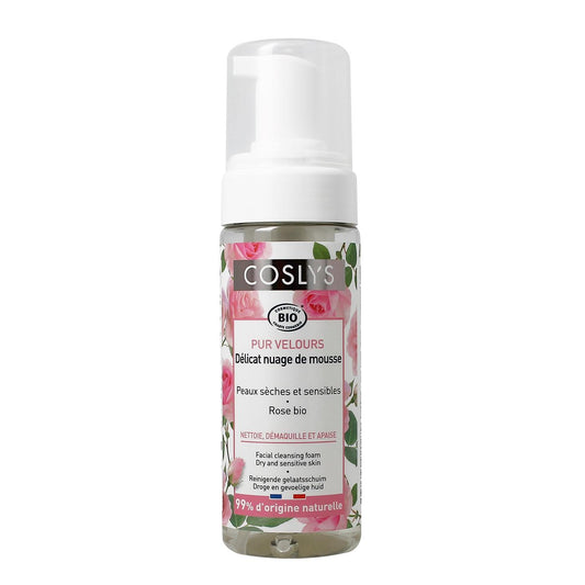 Espuma limpiadora de rosas todo tipo de pieles Coslys 150 ml