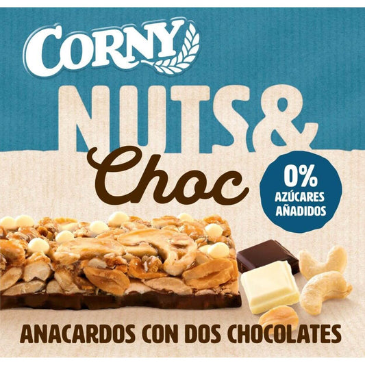 Barrita Corny Nuts&Choc Anacardo Choc Hero 50g